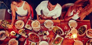 Sumptuous Dining in Neni Berlin means sharing it all (next to the Bikini) and widely on top of the Zoo as well