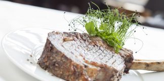 Wilson’s introduces U. S. Prime Rib as beef at its best to the hip city where they now say: Steak was yeaterday!