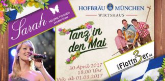 Sarah, may I dance merrily with you into May? – Let the Bavarian beer flow as we enjoy “Flottn 3er” at Hofbräu Berlin