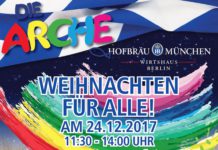 Come and celebrate Xmas for all by and with Christian Bahrmann at Wirtshaus Berlin of Hofbräu München Christmas for all