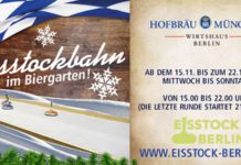 Bavarian beer garden curling comes to the midst of Berlin