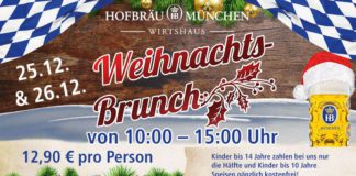 Christmas? Cherish it with Well-being! – Xmas Brunch 2017 at Wirtshaus Berlin Xmas brunch at the Hofbräu Munich - Wirtshaus Berlin 2017