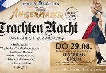 Soon it’s Bavarian Trachten Nacht at Hofbräu Berlin