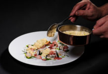 Cucina raffinata at Stefano Di Gennaro’s in the fine dining restaurant Quintessenza in Trani