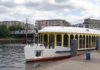 A palatial tour on the sun deck of the flagship MS “Sanssouci” of the Weiße Flotte Potsdam is fun and beautiful, because there you can see parks and palaces and many other pleasant things