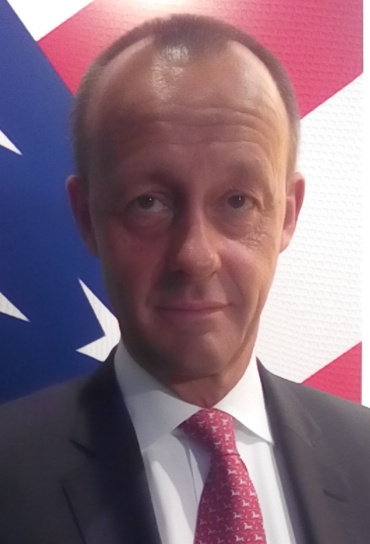 Friedrich Merz at the Election Breakfast 2016 of the VS Consulate General in Düsseldorf. Source: Wikipedia. Photo: By Mozamaniac - Own work, CC BY-SA 3.0