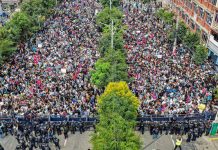 Who has an interest in chaos in Nepal?