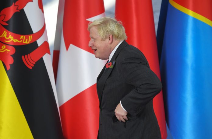 Alexander Boris de Pfeffel Johnson as Prime Minister of the UK. © RIA Novosti, photo: Pavel Bednyakov, source: Sputnik, caption: Stefan Pribnow