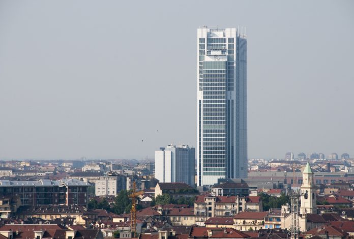 The headquarters of the major bank Intesa Sanpaolo S.p.A. in Turin. Photo: Uccio “Uccio2” D'Ago, CC BY-SA 3.0, Place and date of photograph: Turin, 28 July 2015