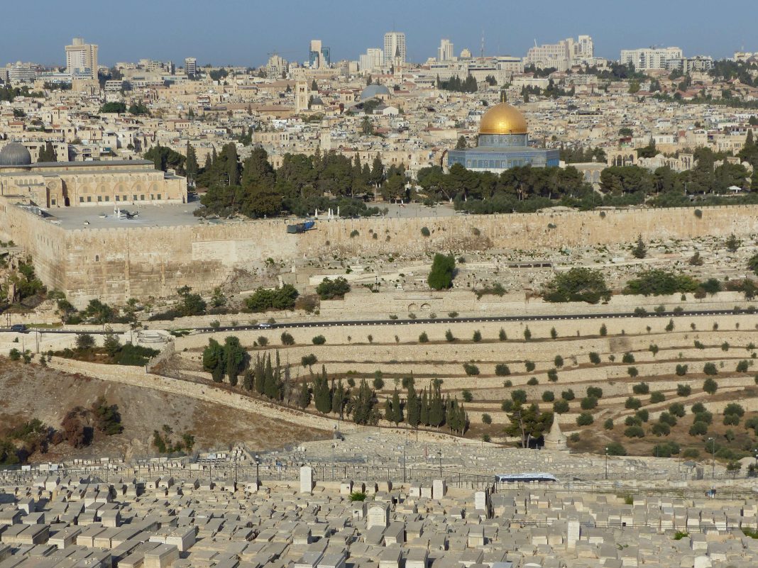 View of the Old City of Jerusalem. © Copyright Photo / Caption: Dr Bernd Kregel